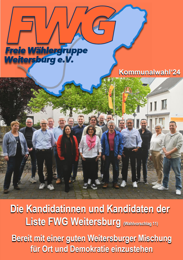 Flyer Kommunalwahl 2024